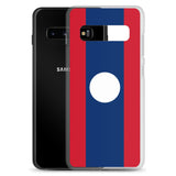 Coque Téléphone Drapeau du Laos - Pixelforma