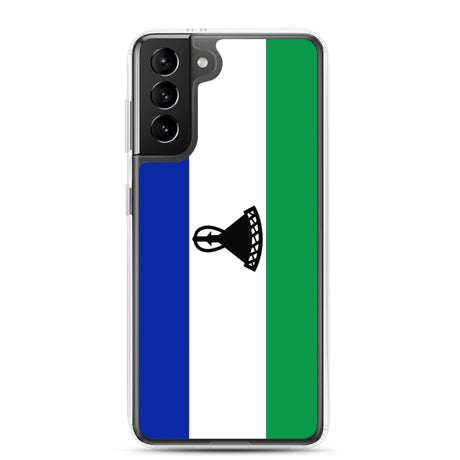 Coque Téléphone Drapeau du Lesotho - Pixelforma