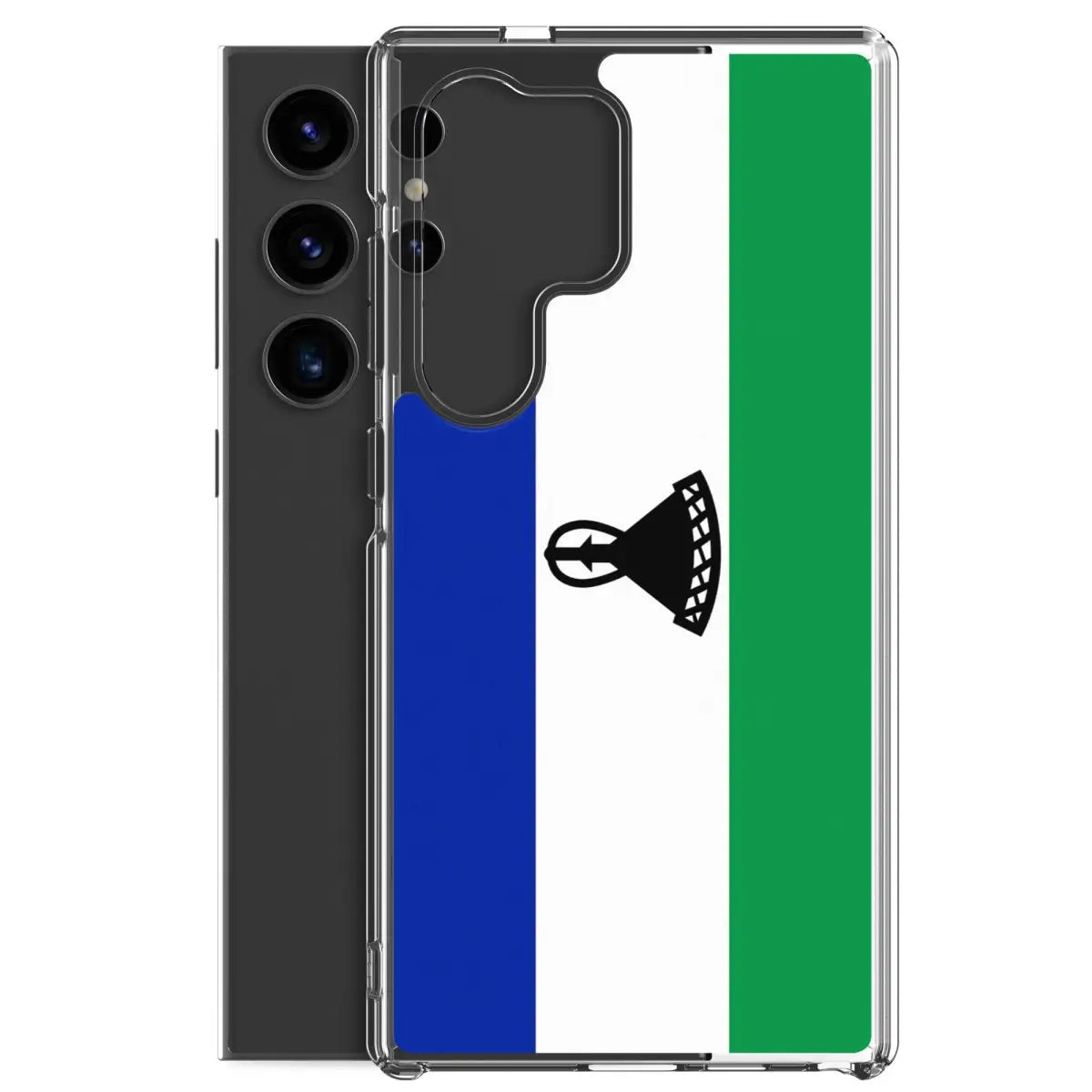 Coque téléphone drapeau du lesotho - pixelforma