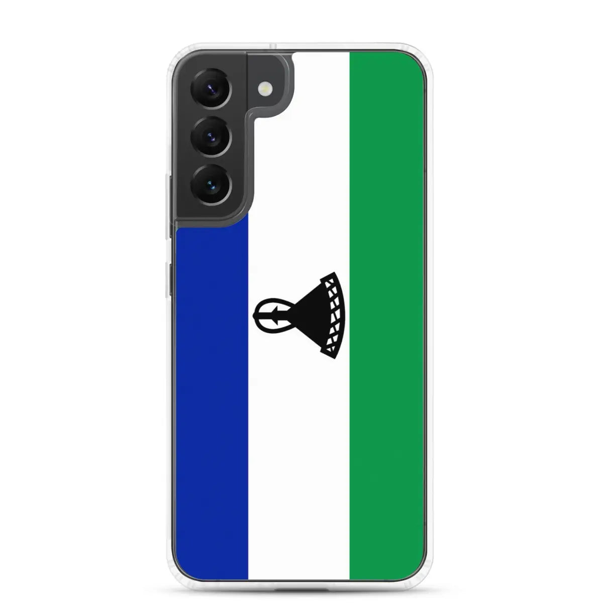 Coque téléphone drapeau du lesotho - pixelforma