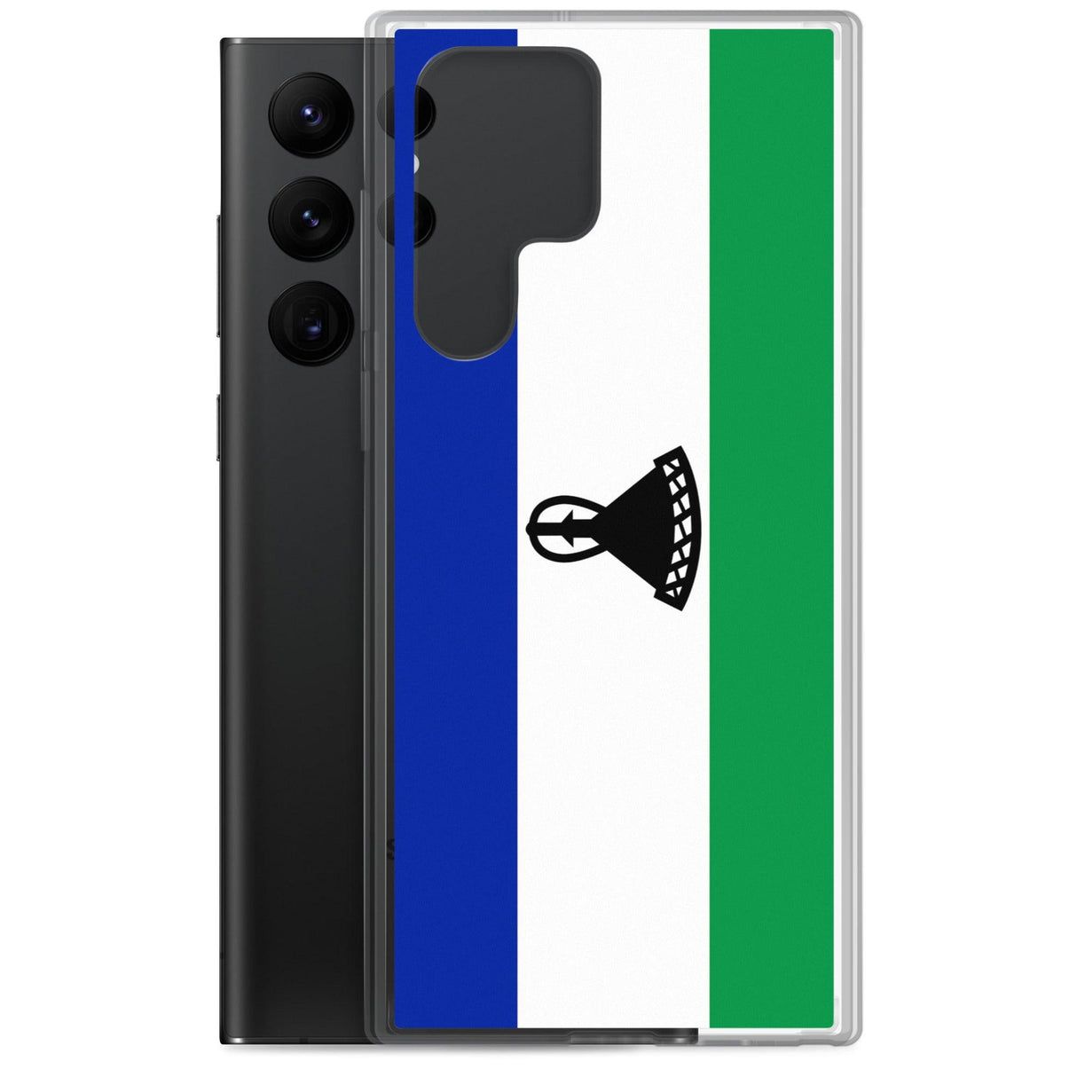 Coque Téléphone Drapeau du Lesotho - Pixelforma