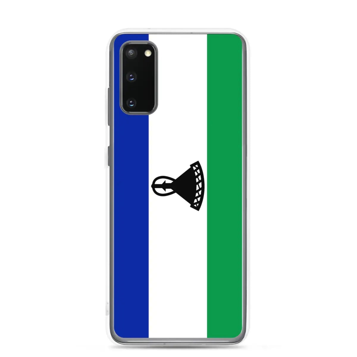 Coque téléphone drapeau du lesotho - pixelforma