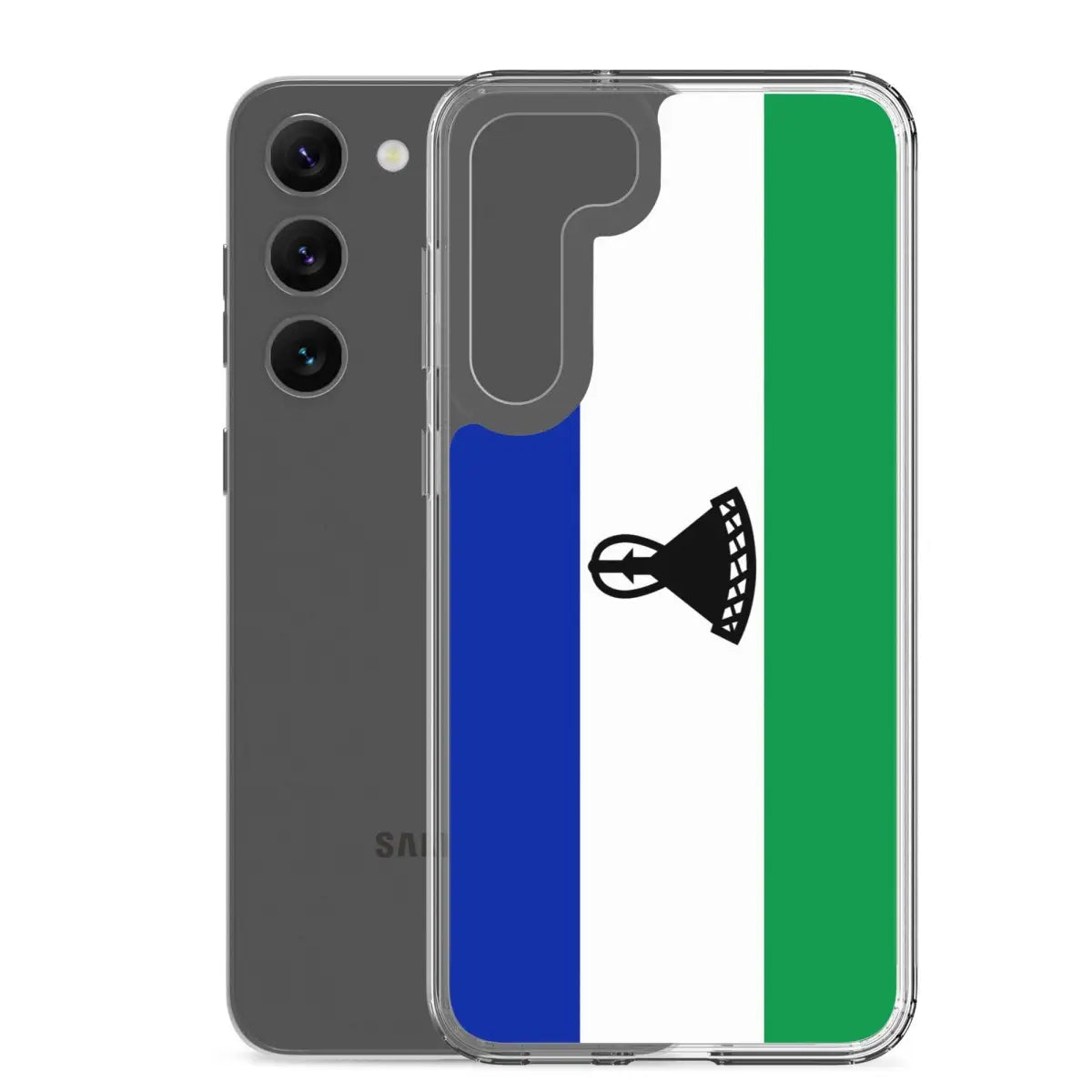 Coque téléphone drapeau du lesotho - pixelforma