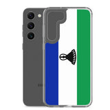 Coque téléphone drapeau du lesotho - pixelforma