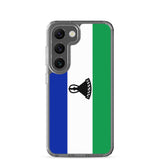 Coque Téléphone Drapeau du Lesotho - Pixelforma