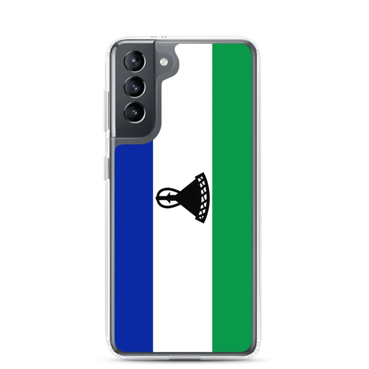 Coque téléphone drapeau du lesotho - pixelforma