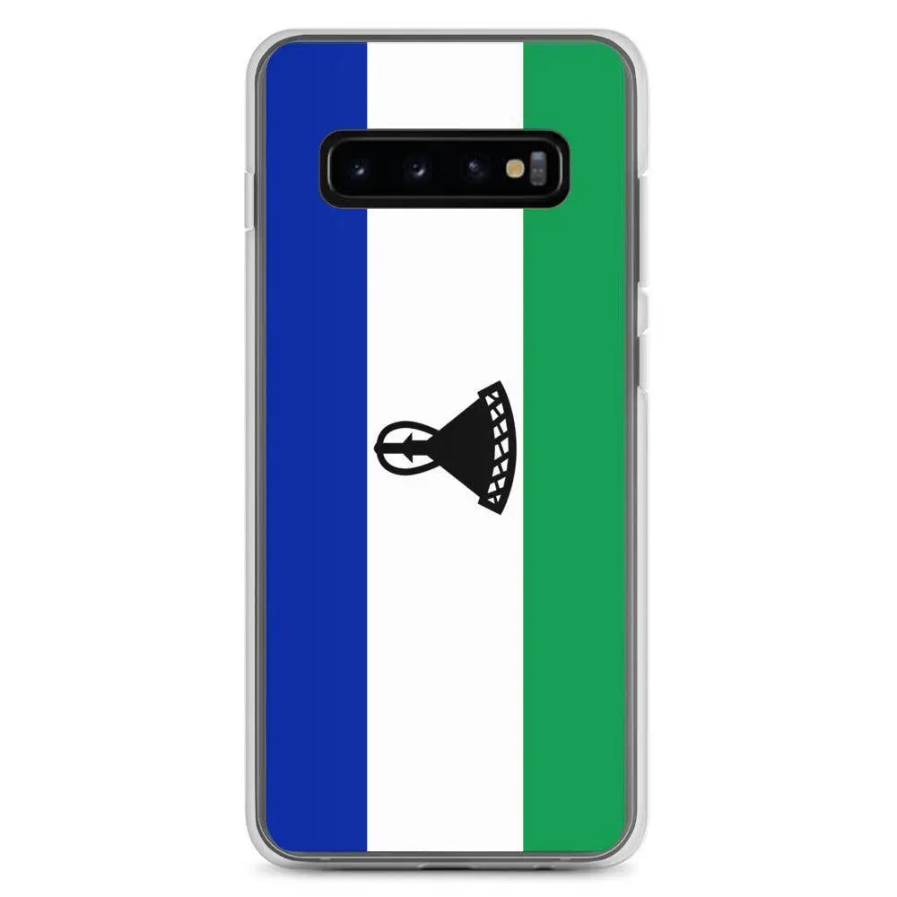 Coque téléphone drapeau du lesotho - pixelforma