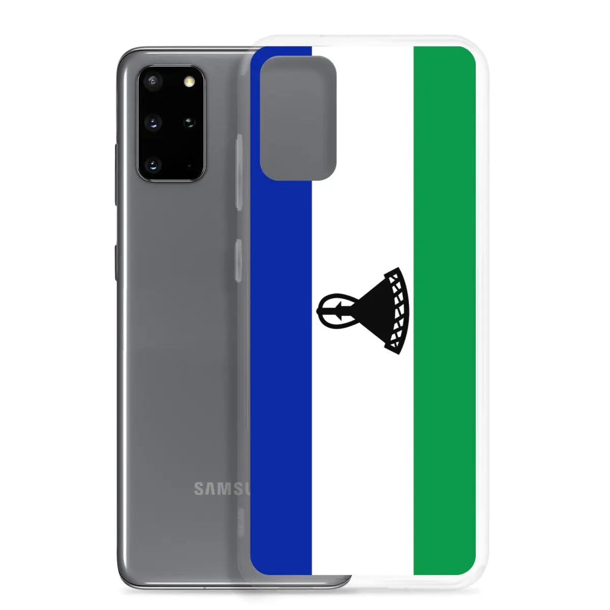 Coque téléphone drapeau du lesotho - pixelforma