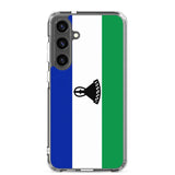 Coque téléphone drapeau du lesotho - pixelforma