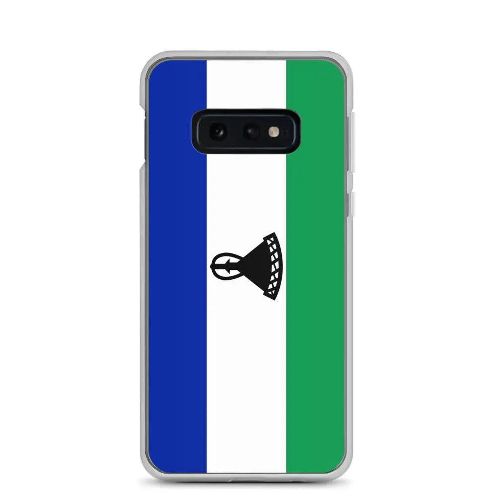 Coque téléphone drapeau du lesotho - pixelforma