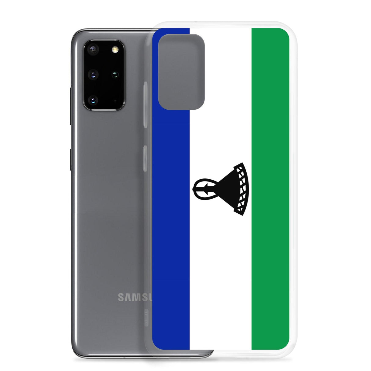 Coque Téléphone Drapeau du Lesotho - Pixelforma