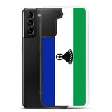 Coque téléphone drapeau du lesotho - pixelforma