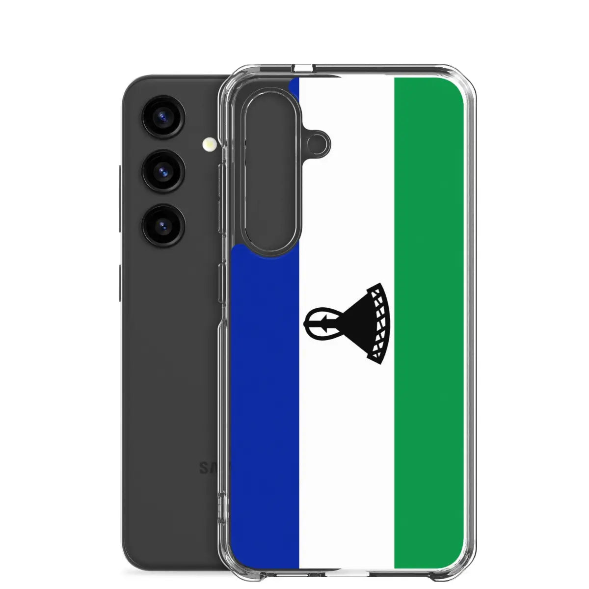 Coque téléphone drapeau du lesotho - pixelforma