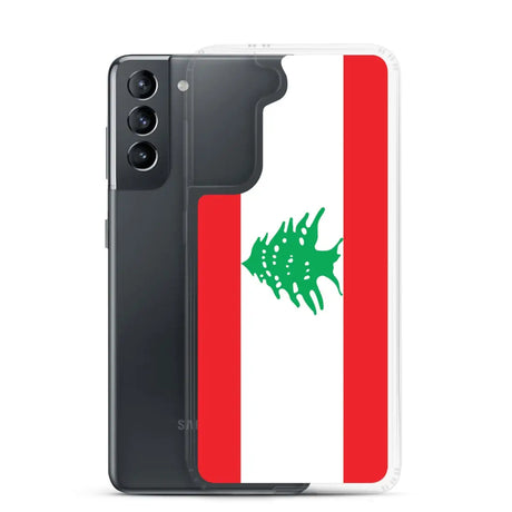 Coque téléphone drapeau du liban - pixelforma