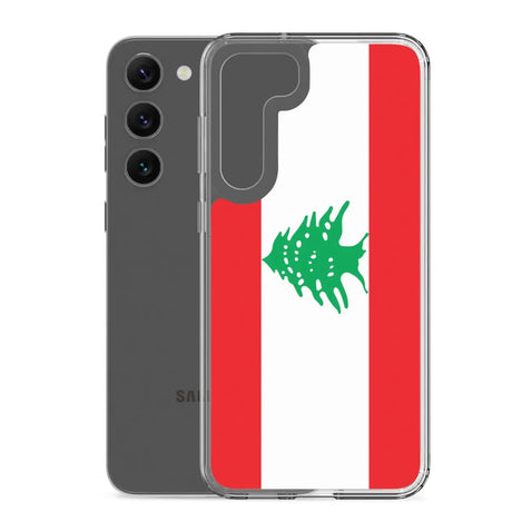 Coque téléphone drapeau du liban - pixelforma