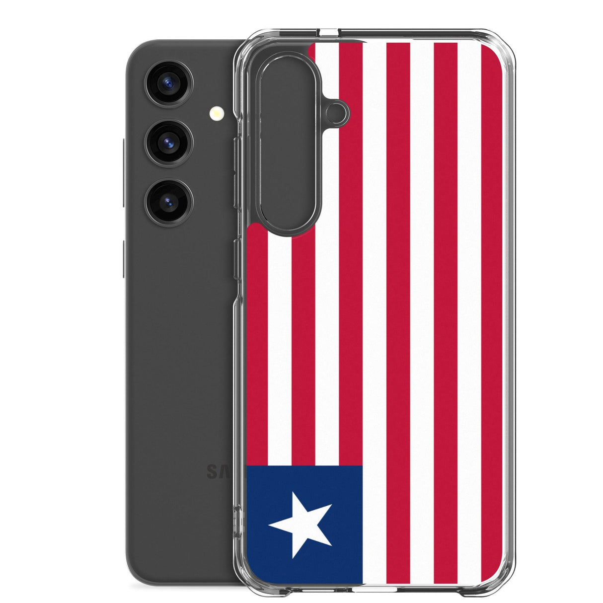 Coque Téléphone Drapeau du Liberia - Pixelforma