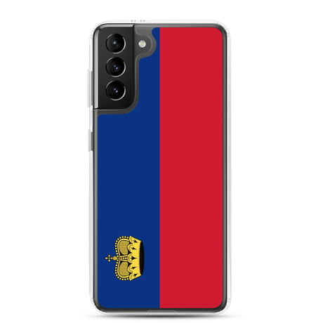 Coque Téléphone Drapeau du Liechtenstein - Pixelforma