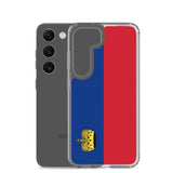 Coque Téléphone Drapeau du Liechtenstein - Pixelforma