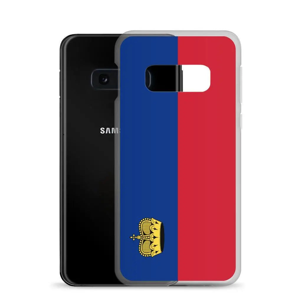 Coque Téléphone Drapeau du Liechtenstein - Pixelforma 