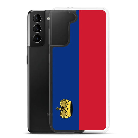 Coque Téléphone Drapeau du Liechtenstein - Pixelforma 