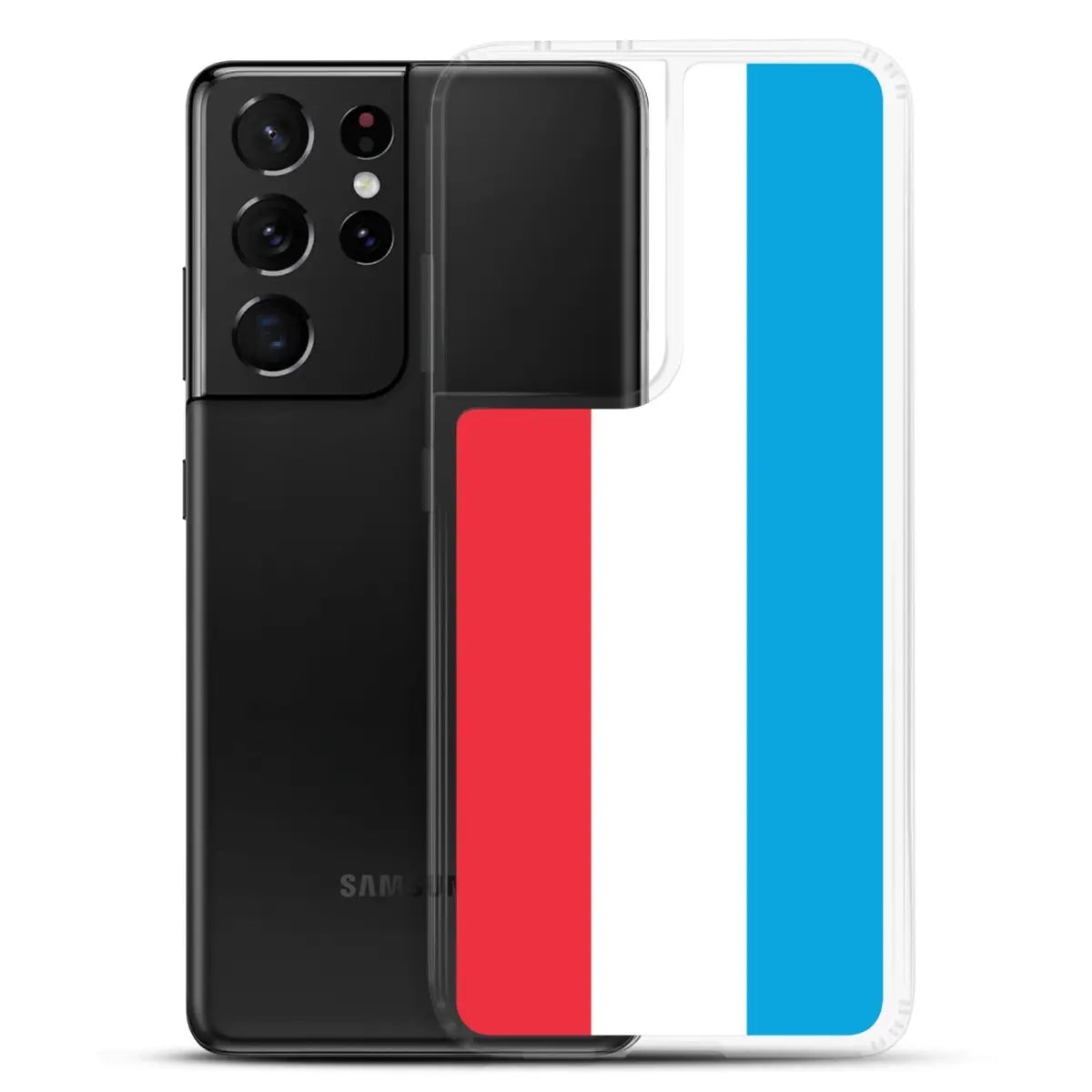 Coque téléphone drapeau du luxembourg - pixelforma