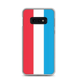 Coque téléphone drapeau du luxembourg - pixelforma