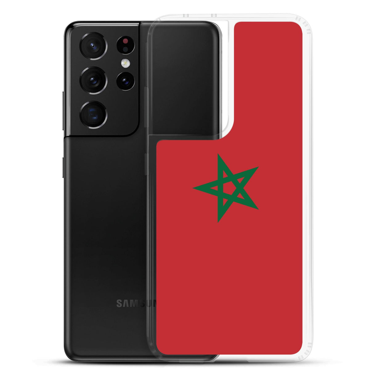 Coque Téléphone Drapeau du Maroc - Pixelforma