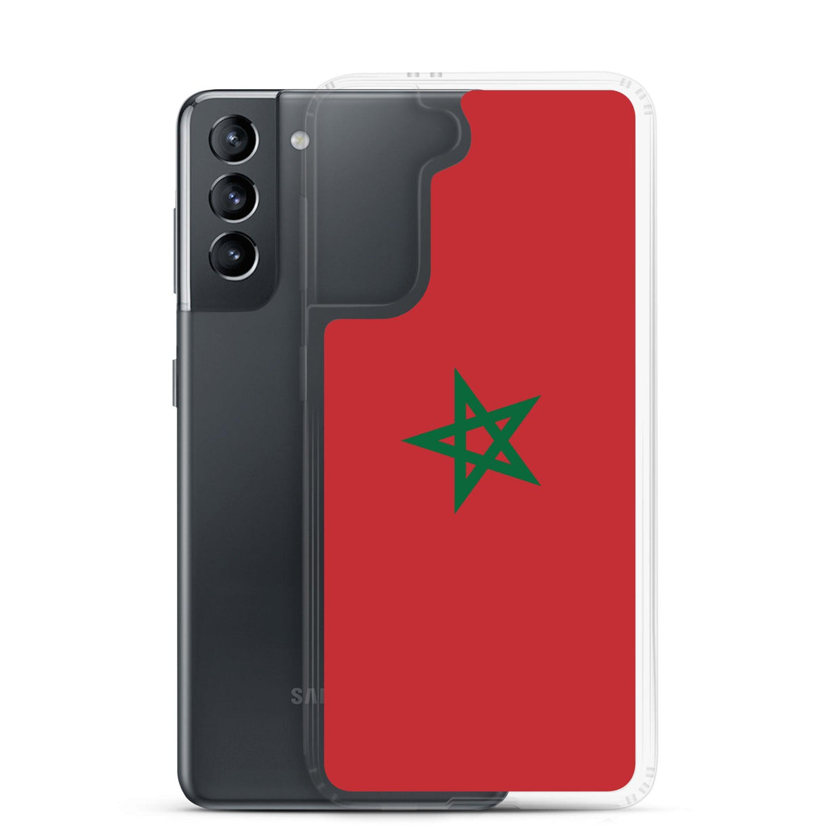 Coque Téléphone Drapeau du Maroc - Pixelforma