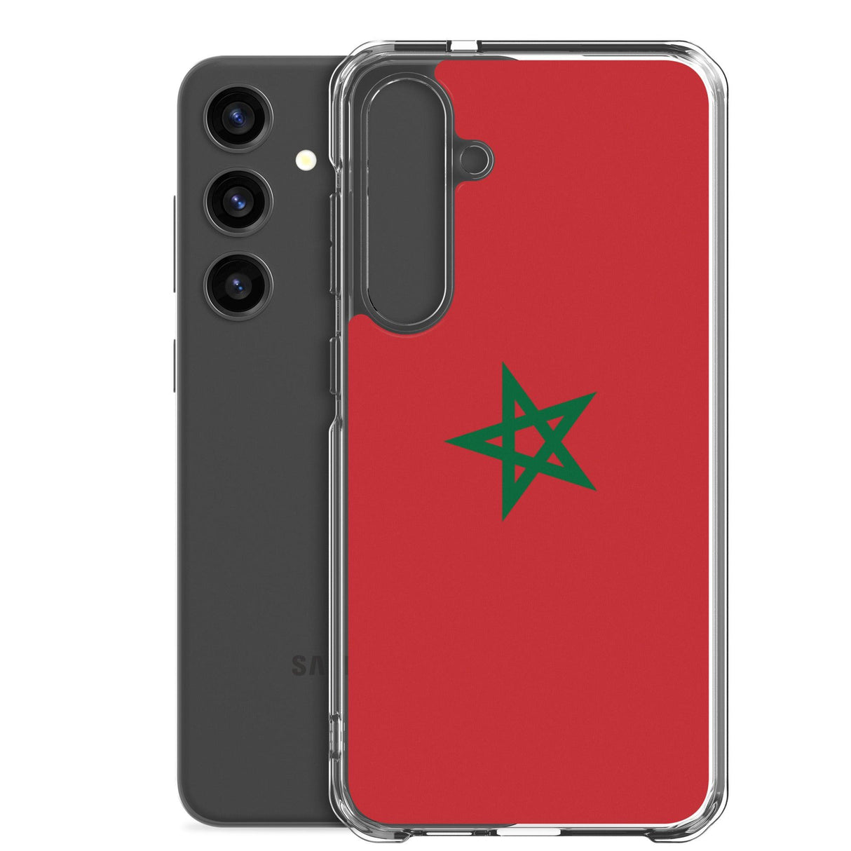 Coque Téléphone Drapeau du Maroc - Pixelforma