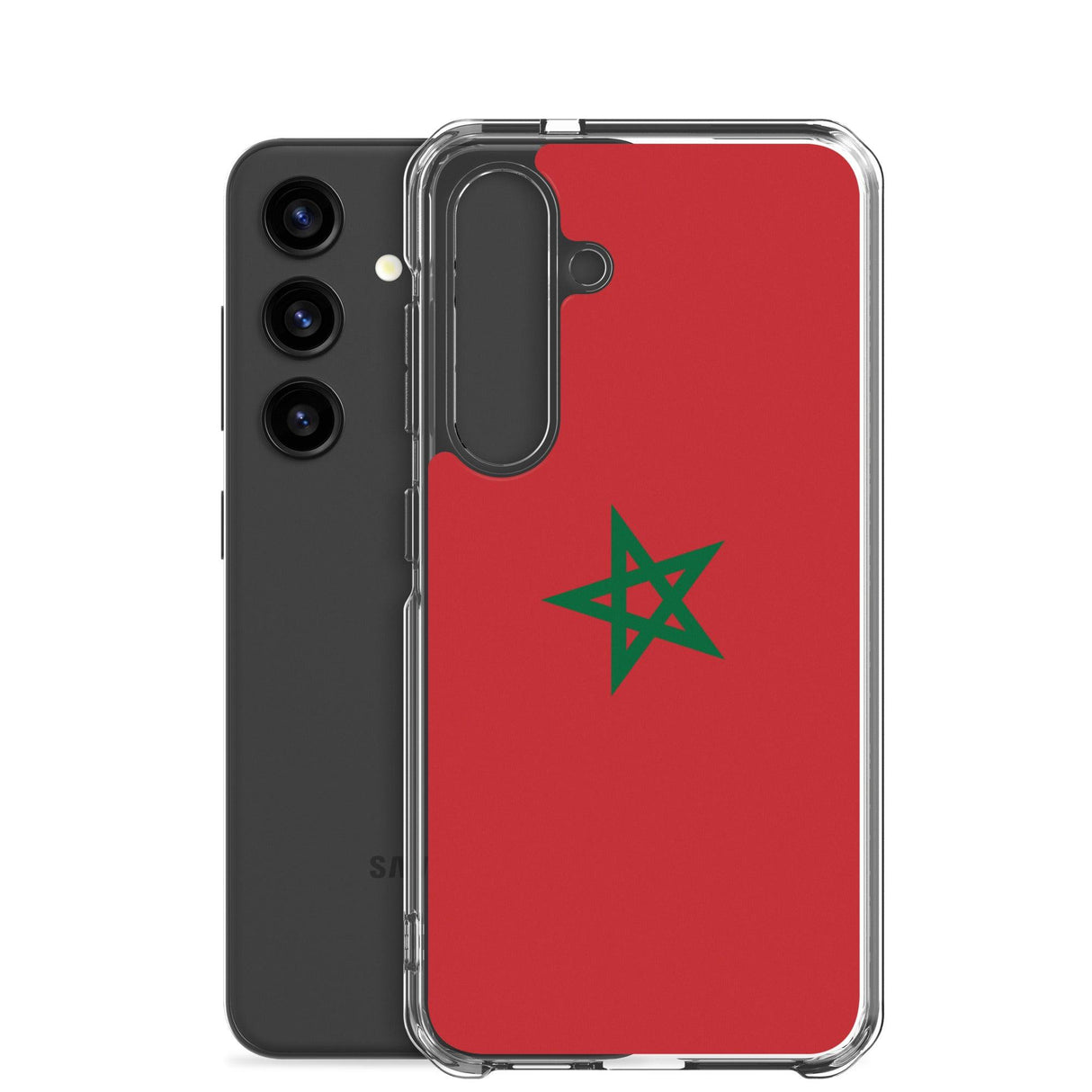 Coque Téléphone Drapeau du Maroc - Pixelforma