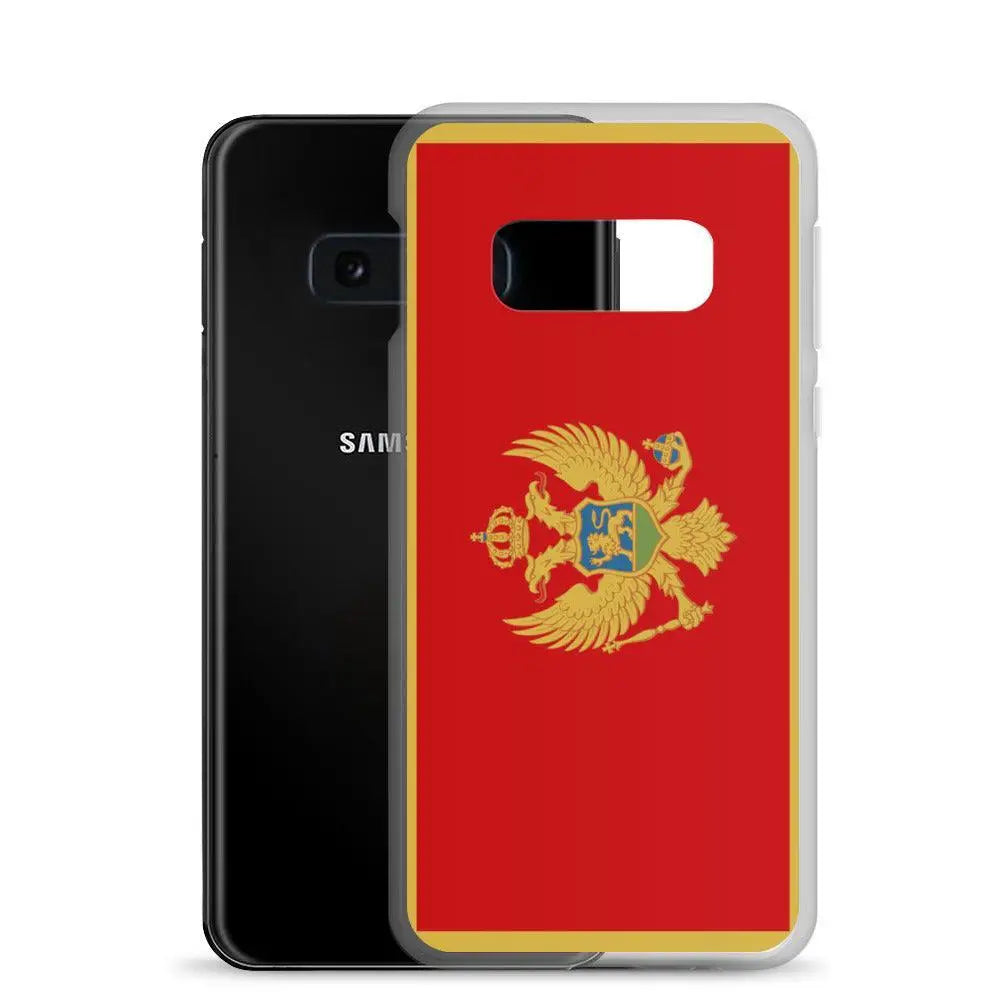 Coque téléphone drapeau du monténégro - pixelforma