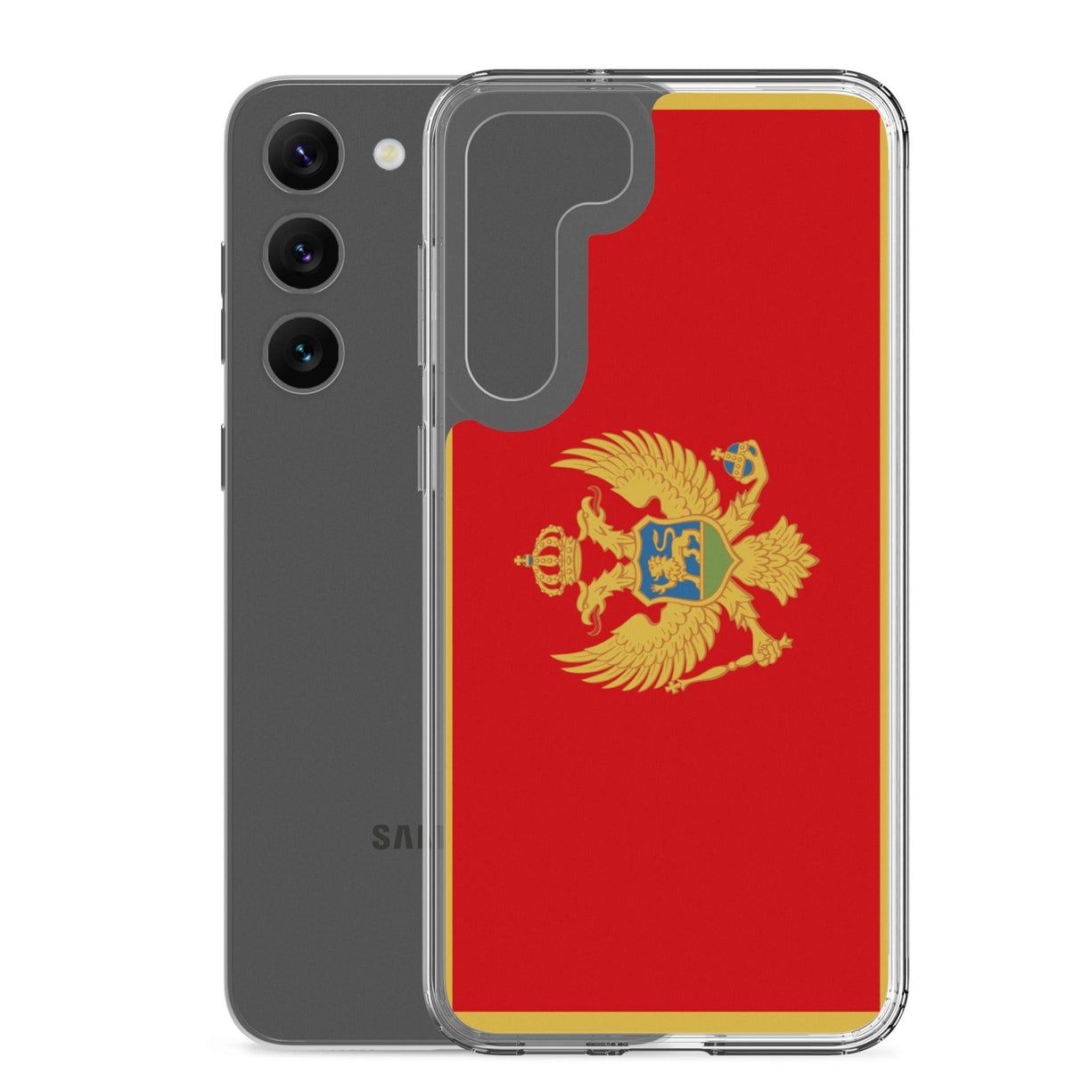 Coque Téléphone Drapeau du Monténégro - Pixelforma