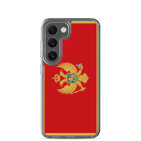 Coque téléphone drapeau du monténégro - pixelforma