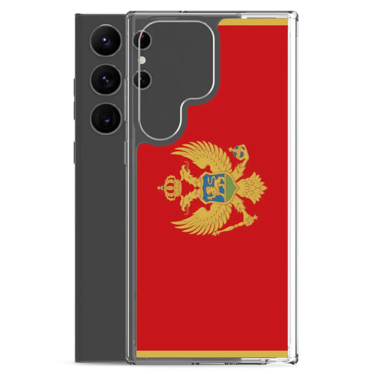 Coque téléphone drapeau du monténégro - pixelforma