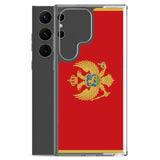 Coque téléphone drapeau du monténégro - pixelforma