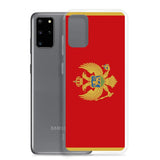 Coque téléphone drapeau du monténégro - pixelforma