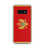 Coque téléphone drapeau du monténégro - pixelforma