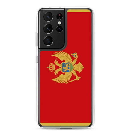 Coque téléphone drapeau du monténégro - pixelforma