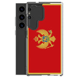 Coque téléphone drapeau du monténégro - pixelforma