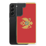 Coque téléphone drapeau du monténégro - pixelforma