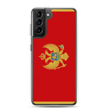 Coque téléphone drapeau du monténégro - pixelforma