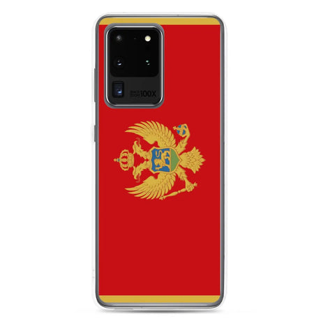 Coque téléphone drapeau du monténégro - pixelforma