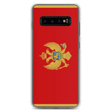 Coque téléphone drapeau du monténégro - pixelforma