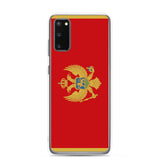 Coque téléphone drapeau du monténégro - pixelforma