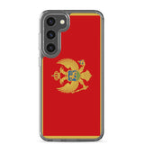 Coque téléphone drapeau du monténégro - pixelforma