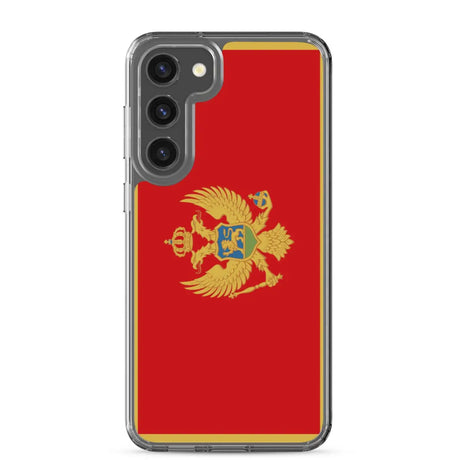Coque téléphone drapeau du monténégro - pixelforma
