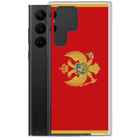 Coque téléphone drapeau du monténégro - pixelforma