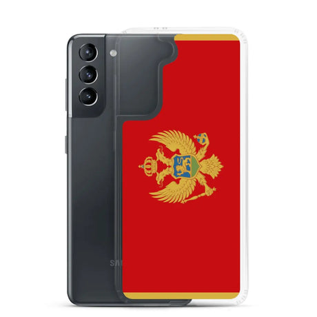Coque téléphone drapeau du monténégro - pixelforma