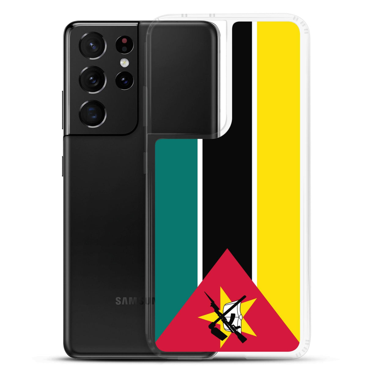 Coque Téléphone Drapeau du Mozambique - Pixelforma