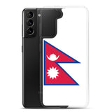 Coque Téléphone Drapeau du Népal - Pixelforma